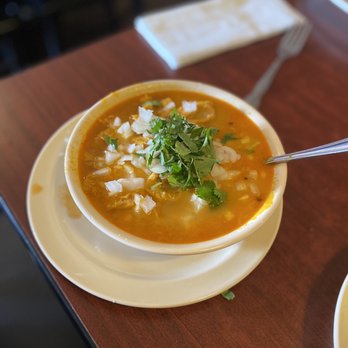 Guadalupe's - Menudo. Enough said. Same classic delicious Menudo they have been serving for decades. It's garnished with onions and cilantro with lemon. - Mexican Near Me - Azusa, California