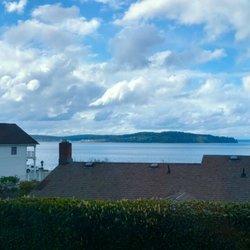 Steilacoom Town Hall - View of Puget Sound from the window