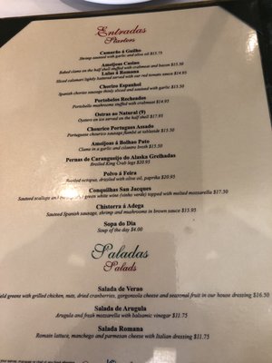 Menu photo 6 Adega Grill Newark, NJ