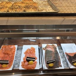 Bagel with Your Choice of Smoked Salmon Preparation, and Cream Cheese - Deluxe