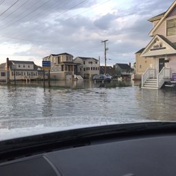 Flooding after 1 hr of rain ... yikes Flooding after 1 hr of rain ... yikes