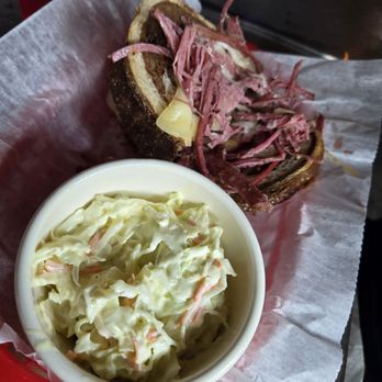 Wente's - Ruben sandwich and coleslaw - Burgers Near Me - Chesterfield, Missouri