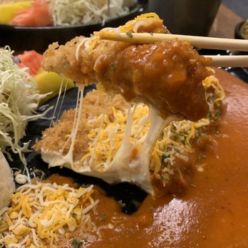Katsuya - White Snow Chilli Cheese Katsu ($20.75) - Japanese Near Me - Coquitlam, British Columbia Katsuya - White Snow Chilli Cheese Katsu ($20.75) - Japanese Near Me - Coquitlam, British Columbia