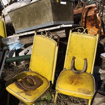 BBC Scrap Metal Removal - two yellow chairs in a junkyard - General Contractors Near Me - Paterson, New Jersey BBC Scrap Metal Removal - two yellow chairs in a junkyard - General Contractors Near Me - Paterson, New Jersey