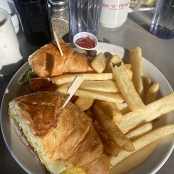 Eggs N Things - croissant breakfast sandwich - Breakfast & Brunch Near Me - Valencia, California