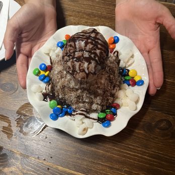 Double Chin Modern Asian Restaurant - chocolate mudslide shaved ice! - Asian Fusion Near Me - Boston, Massachusetts