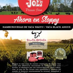 Sloppy Joe's - Nuevas Hamburguesas de vaca Wagyu / Black Angus