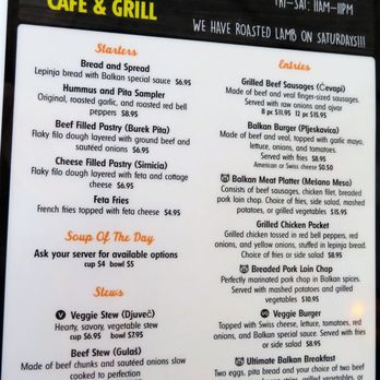 Balkan Cafe & Grill - Modern European Near Me - Austin, Texas