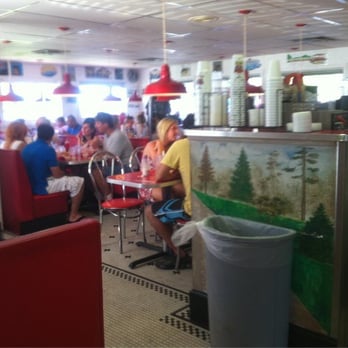 Don's Drive In - Standing in the waiting area looking out at the entire seating area. - American Near Me - Traverse City, Michigan Don's Drive In - Standing in the waiting area looking out at the entire seating area. - American Near Me - Traverse City, Michigan