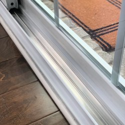 Jon's Window Wash - I didn't get a before picture, but this is how my sliding door track looks after the service. It was black before! Very impressed