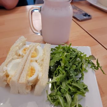 Proper Rose Garden - Egg sandwich - Themed Cafes Near Me - Katy, Texas