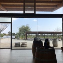 La Vinyeta - View from the front into the vineyards