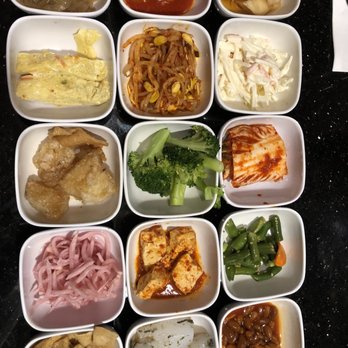 Jong Ga House - All the side dishes!! - Korean Near Me - Oakland, California