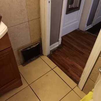 Jawad Property Management - No vent cover in bathroom.  Helps with the sauna experience,  like it or not. - Property Management Near Me - Elkhart, Indiana