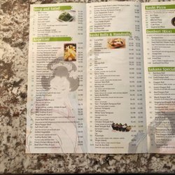 Sakana Sushi - Menu