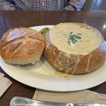 Boudin SF - Crab & Corn Chowder - Bakeries Near Me - Sunnyvale, California Boudin SF - Crab & Corn Chowder - Bakeries Near Me - Sunnyvale, California