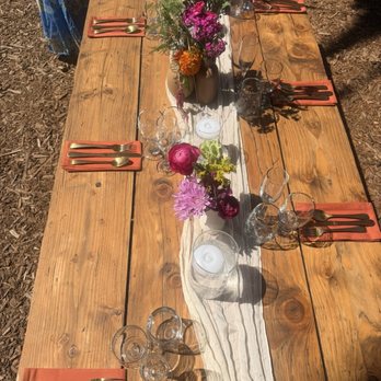 Yennis Party Rentals - Silverware and drink glasses - Party Equipment Rentals Near Me - Orange, California