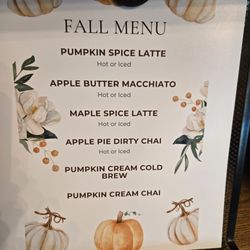 Calhoun Coffee - Fall yummy coffee drinks.