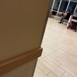 The only other person in the waiting room