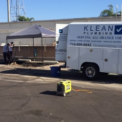 Klean Plumbing - Slab leak in parking lot on 1 1/2 water line