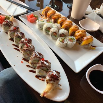 Sushi Cafe - Alaskan roll, mango salmon roll, cowboy roll AMAZING! 100 percent my new go to sushi place! - Japanese Near Me - Duluth, Georgia Sushi Cafe - Alaskan roll, mango salmon roll, cowboy roll AMAZING! 100 percent my new go to sushi place! - Japanese Near Me - Duluth, Georgia