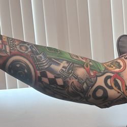 Lefty's Tattoo - Hot rod tattoo