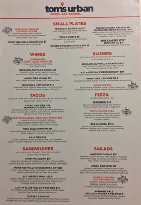 Menu photo 7 Tom's Watch Bar Ridgefield, WA Menu photo 7 Tom's Watch Bar Ridgefield, WA