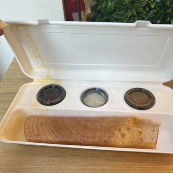Madras Dosa - Dosa With chicken , cheese and potatoes - Indian Near Me - Boston, Massachusetts