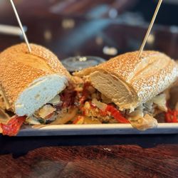 Chickie's & Pete's - Italian pork sandwich.