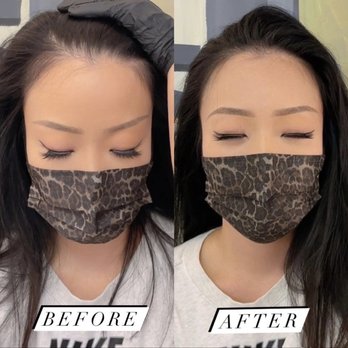 MicroLV Microblading - So realistica!!! Jimmy completely balanced out my hairline and made me look younger.1 session and 1 more to go! - Permanent Makeup Near Me - Las Vegas, Nevada