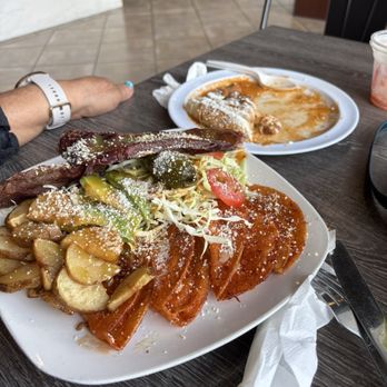Azadero Mexican Grill - Enchiladas Michoacanas - Mexican Near Me - Anaheim, California