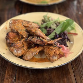 Zweli’s Piri Piri Kitchen - Piri Piri chicken wings - Salad Near Me - Durham, North Carolina