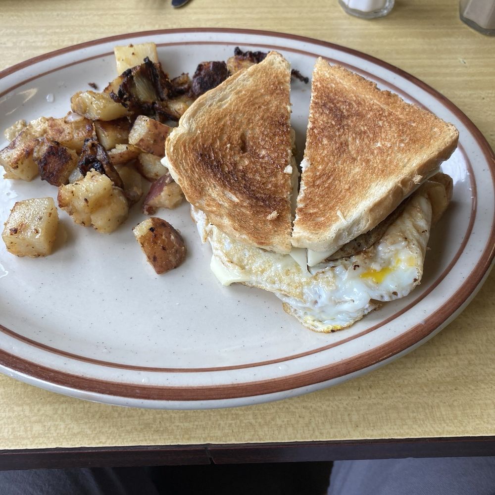 Modern Diner - Sausage egg and cheese sandwich - Diners Near Me - Pawtucket, Rhode Island