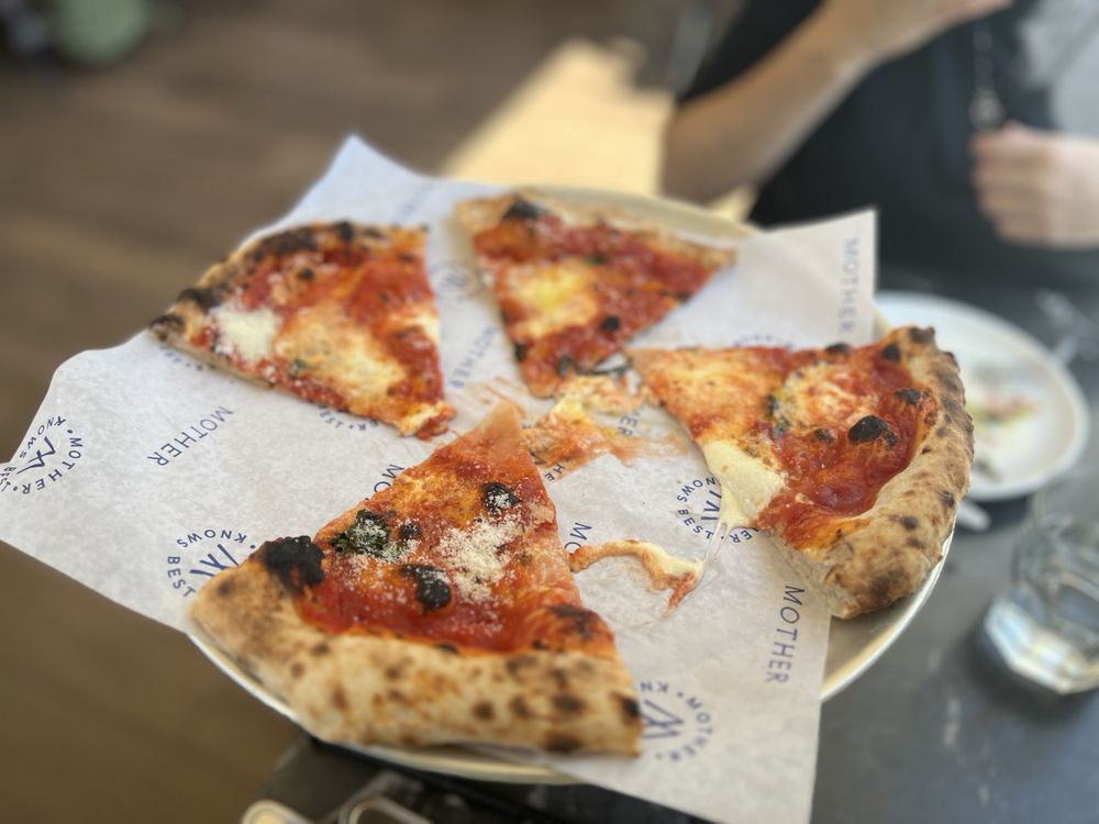 Food from Mother Pizzeria