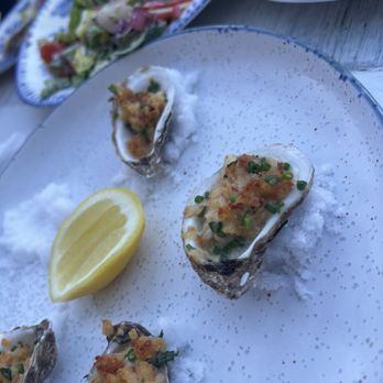Sassafras - Wedge salad and oysters - Southern Near Me - West Palm Beach, Florida Sassafras - Wedge salad and oysters - Southern Near Me - West Palm Beach, Florida