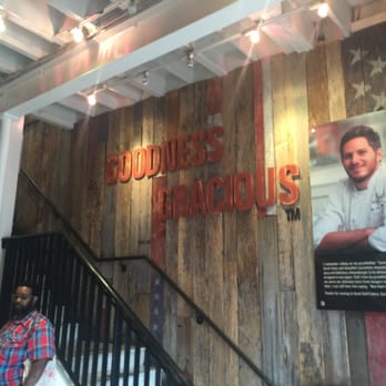 Good Stuff Eatery - Stairway to seating area - American Near Me - Washington, DC, District of Columbia