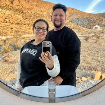 The Summit at Big Bend - Outdoor sink area - Bed & Breakfast Near Me - Terlingua, Texas