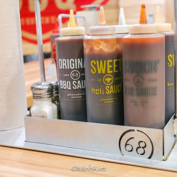 Sonny's BBQ - BBQ Sauces at each table - Barbeque Near Me - Baton Rouge, Louisiana Sonny's BBQ - BBQ Sauces at each table - Barbeque Near Me - Baton Rouge, Louisiana