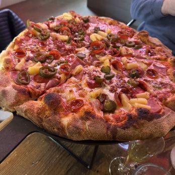 Wicked Pie Pizza - Large Twisted Hawaiian - Pizza Near Me - Puyallup, Washington Wicked Pie Pizza - Large Twisted Hawaiian - Pizza Near Me - Puyallup, Washington