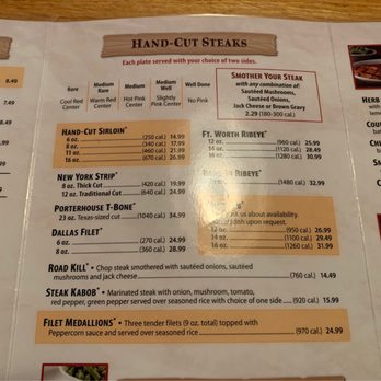 Texas Roadhouse - Hand-cut Steaks selection - Barbeque Near Me - Fairfield, California Texas Roadhouse - Hand-cut Steaks selection - Barbeque Near Me - Fairfield, California