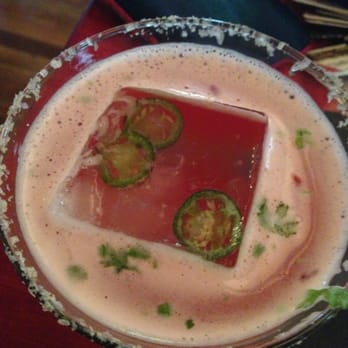 Salty Sow - Curly tail, blood orange and Serrano cocktail - American Near Me - Austin, Texas Salty Sow - Curly tail, blood orange and Serrano cocktail - American Near Me - Austin, Texas