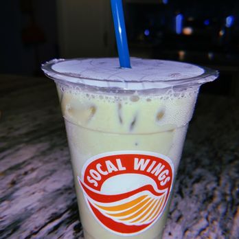 SoCal Wings - Green Thai Tea - Chicken Wings Near Me - Westminster, California