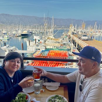 Brophy Bros - Sitting just outside the bar! - Seafood Near Me - Santa Barbara, California