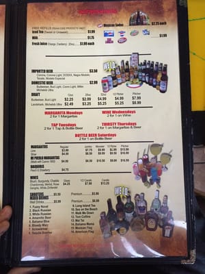 Menu photo 5 El Nopalito Holly Springs, MS Menu photo 5 El Nopalito Holly Springs, MS