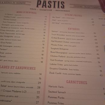 Pastis - Pastis menu - French Near Me - Nashville, Tennessee Pastis - Pastis menu - French Near Me - Nashville, Tennessee