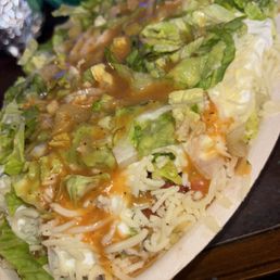 Honey chipotle burrito bowl with vinaigrette Honey chipotle burrito bowl with vinaigrette