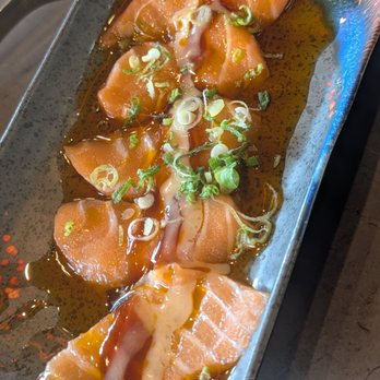 Must Be Cow - Salmon carpaccio - Korean Near Me - Citrus Heights, California