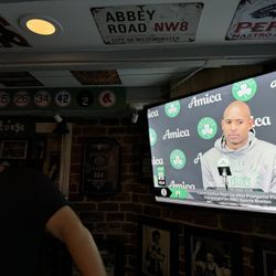 The Snug - Celtics and Bruins are always on!