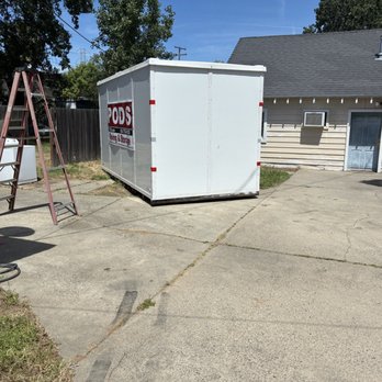 PODS Moving & Storage - Delivered Pod container. - Movers Near Me - McClellan, California PODS Moving & Storage - Delivered Pod container. - Movers Near Me - McClellan, California