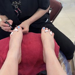 Spa Pedi with Hot Rock Massage Spa Pedi with Hot Rock Massage